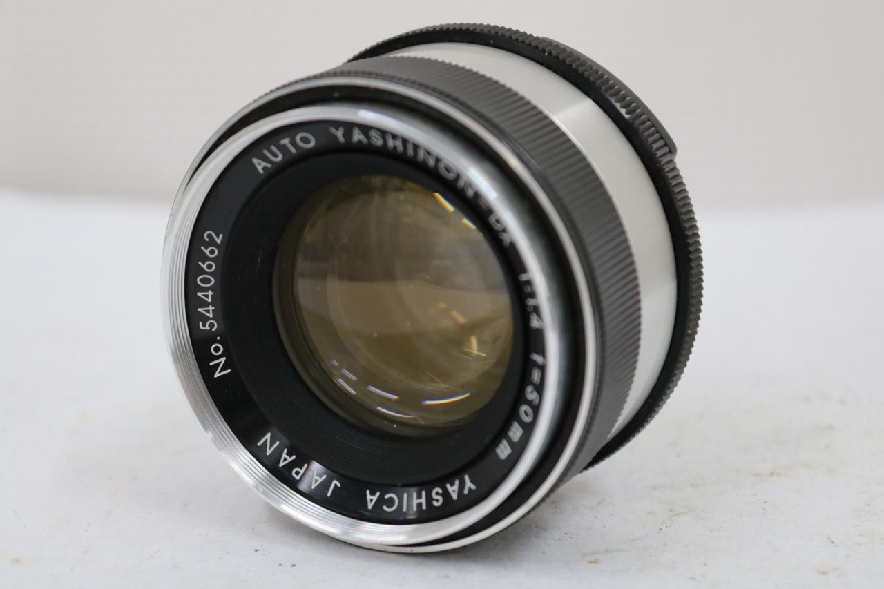 【返品保証】 ヤシカ Yashica AUTO YASHINON-DX 50mm F1.4 M42マウント レンズ e10641