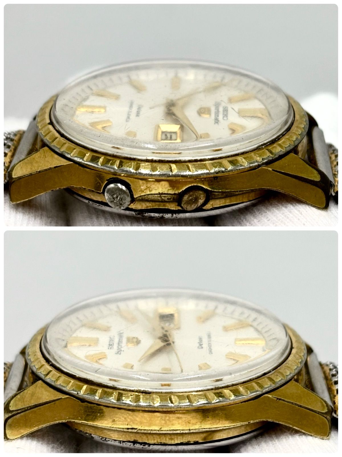 メンズ 【稼動/60s】SEIKO Sportsmatic 5 Deluxe セイコー スポーツ 