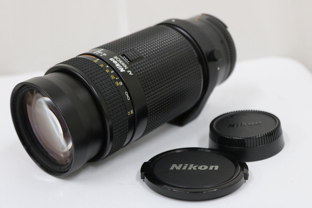 【訳あり品】 ニコン Nikon AF NIKKOR 75-300mm F4.5-5.6 前後キャップ付き レンズ e10727