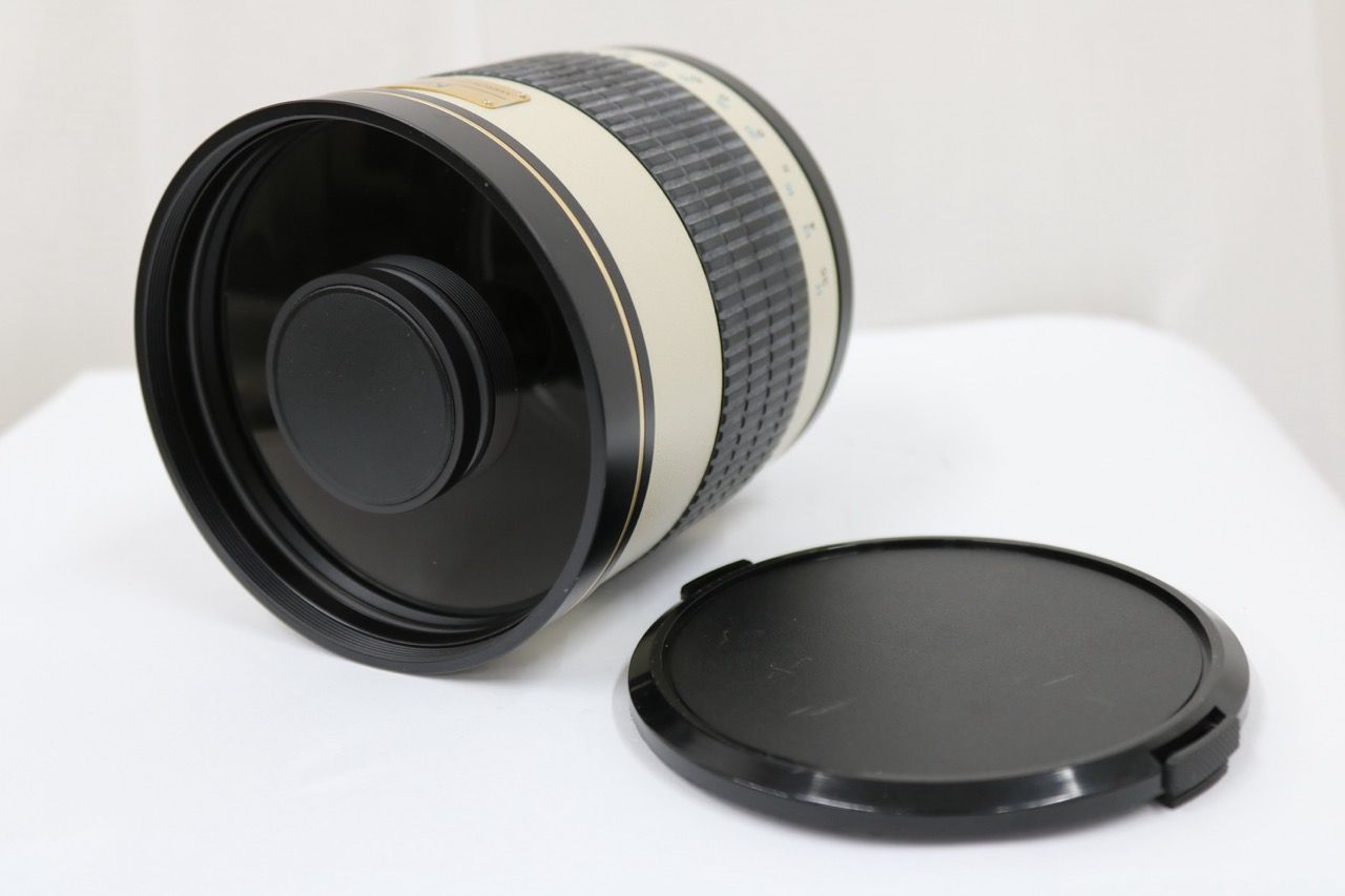 【美品 返品保証】 ケンコー Kenko MIRROR LENS 800mm F8 DX マイクロフォーサーズマウント アダプター付き レンズ e10705