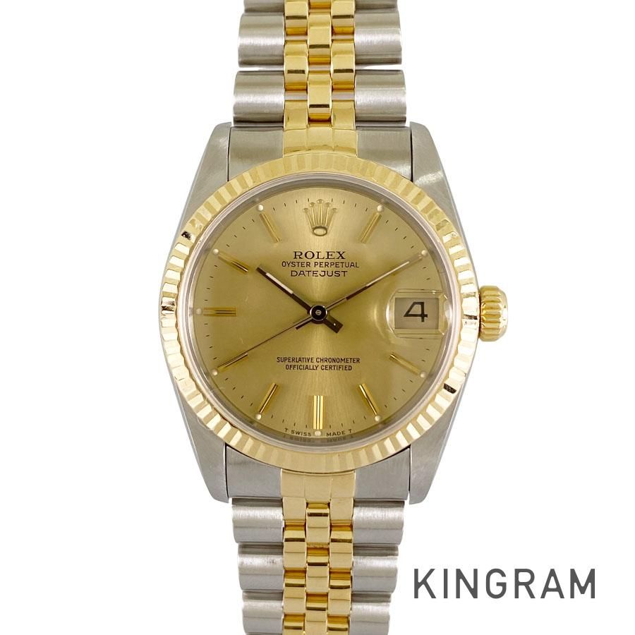 ロレックス ROLEX デイトジャスト 68273 SS YG 自動巻 ユニセックス 腕時計 ss【中古】 433,882円