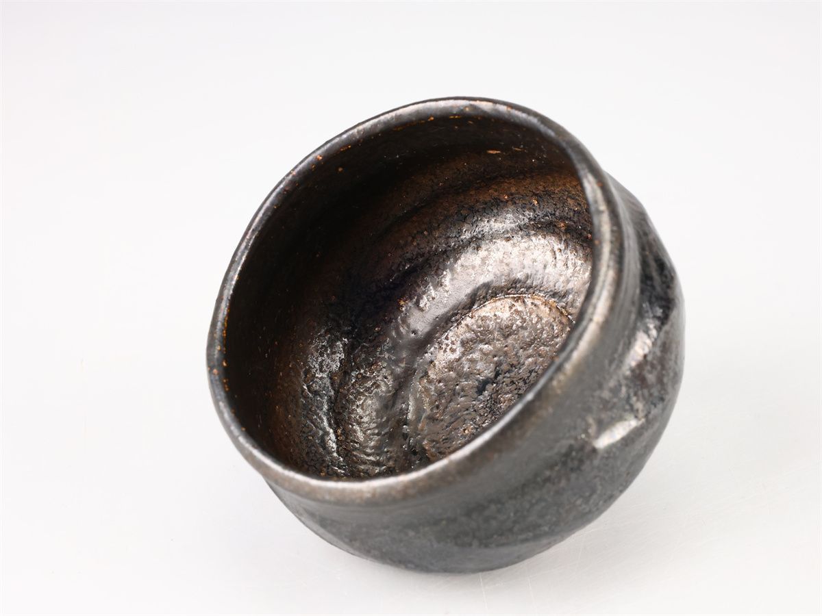 送料無料　江戸時代　豊楽焼『豊助』銘　瓦形茶量　茶道具　本物保証　★大珍品★ 送料無料 江戸時代 豊楽焼『豊助』銘 盃・杯台 本物保証 ☆大珍品
