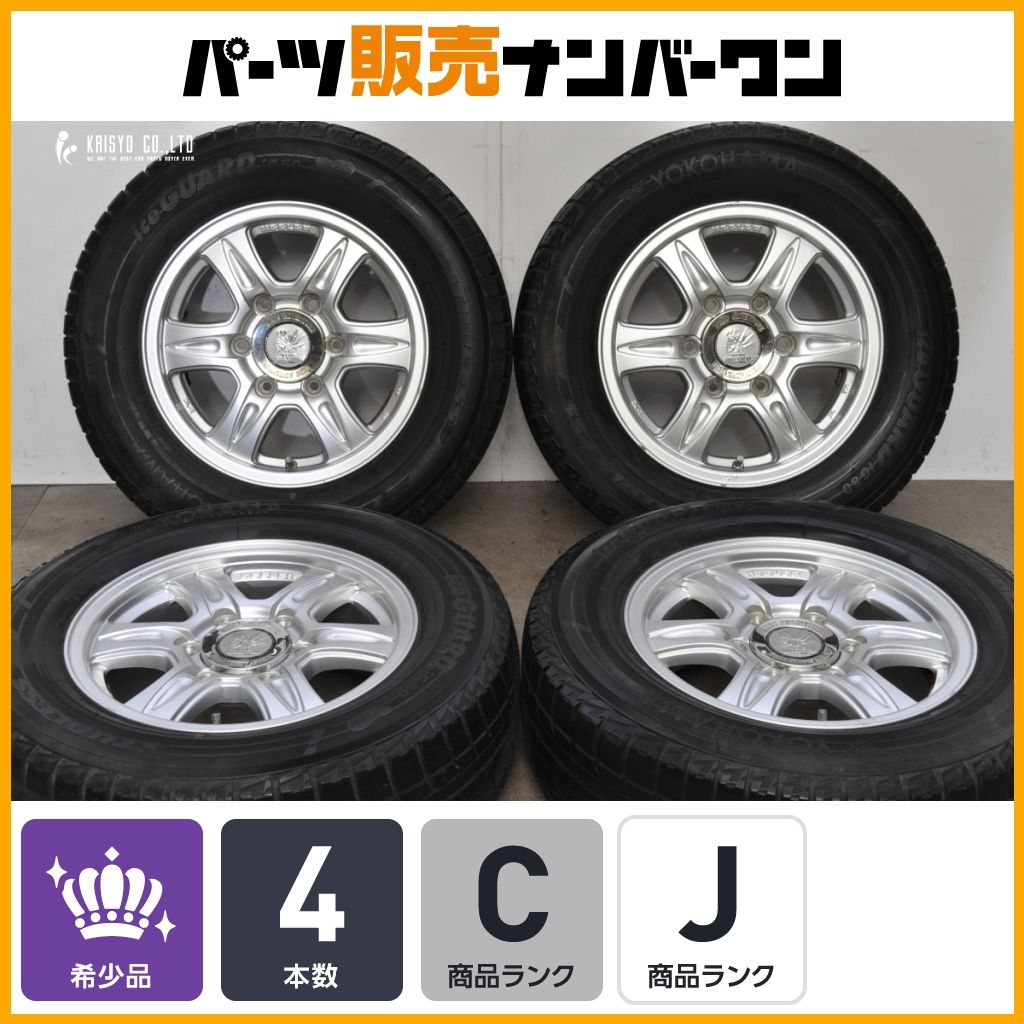 【希少サイズ】WEDS KEELER G-GRAND 15in 6J +33 PCD139.7 ヨコハマ アイスガード iG50 215/65R15 E50 エルグランド ファーゴ フィリー