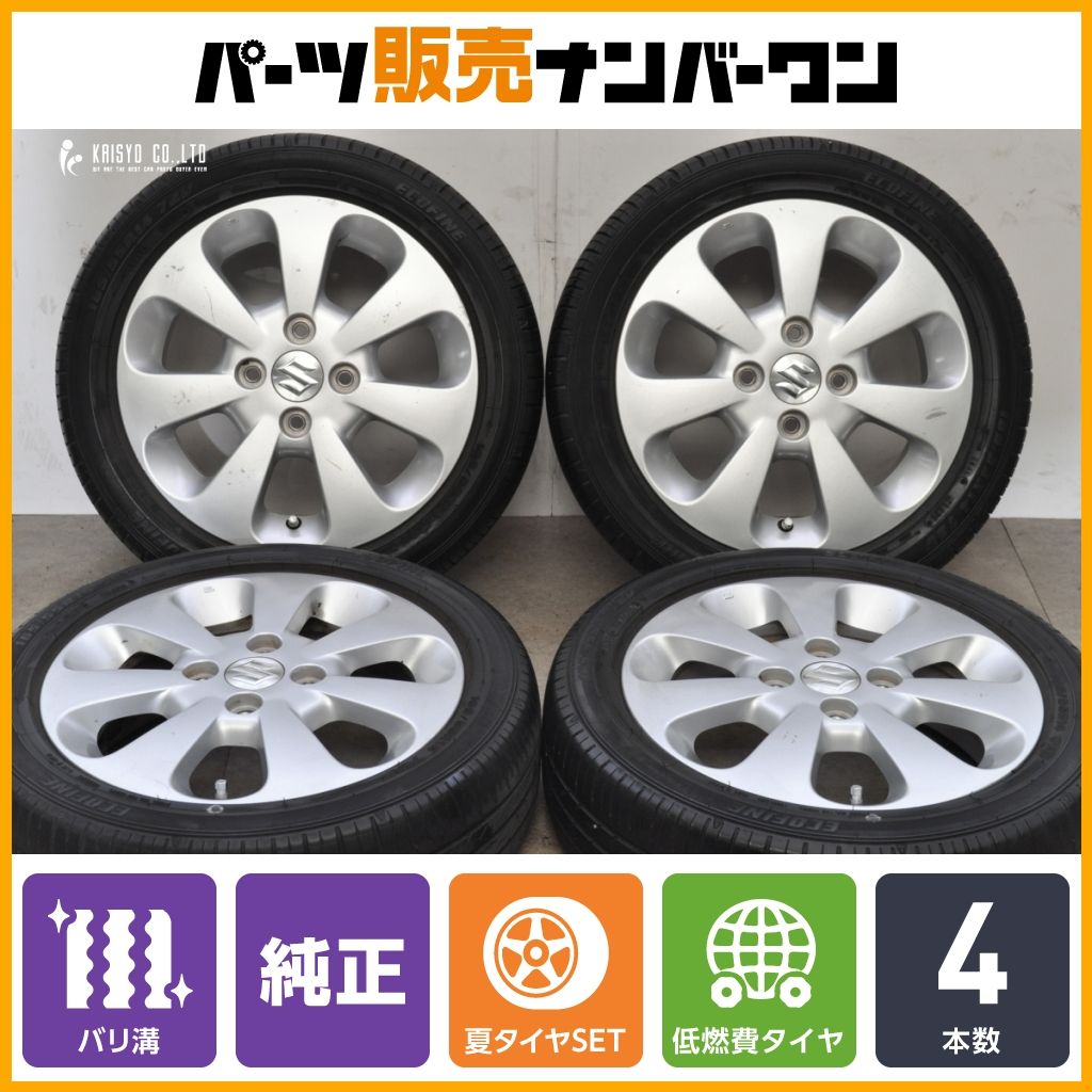 パレットsw 純正ホイール タイヤ4本セット スズキ純正 アルミホイール 
