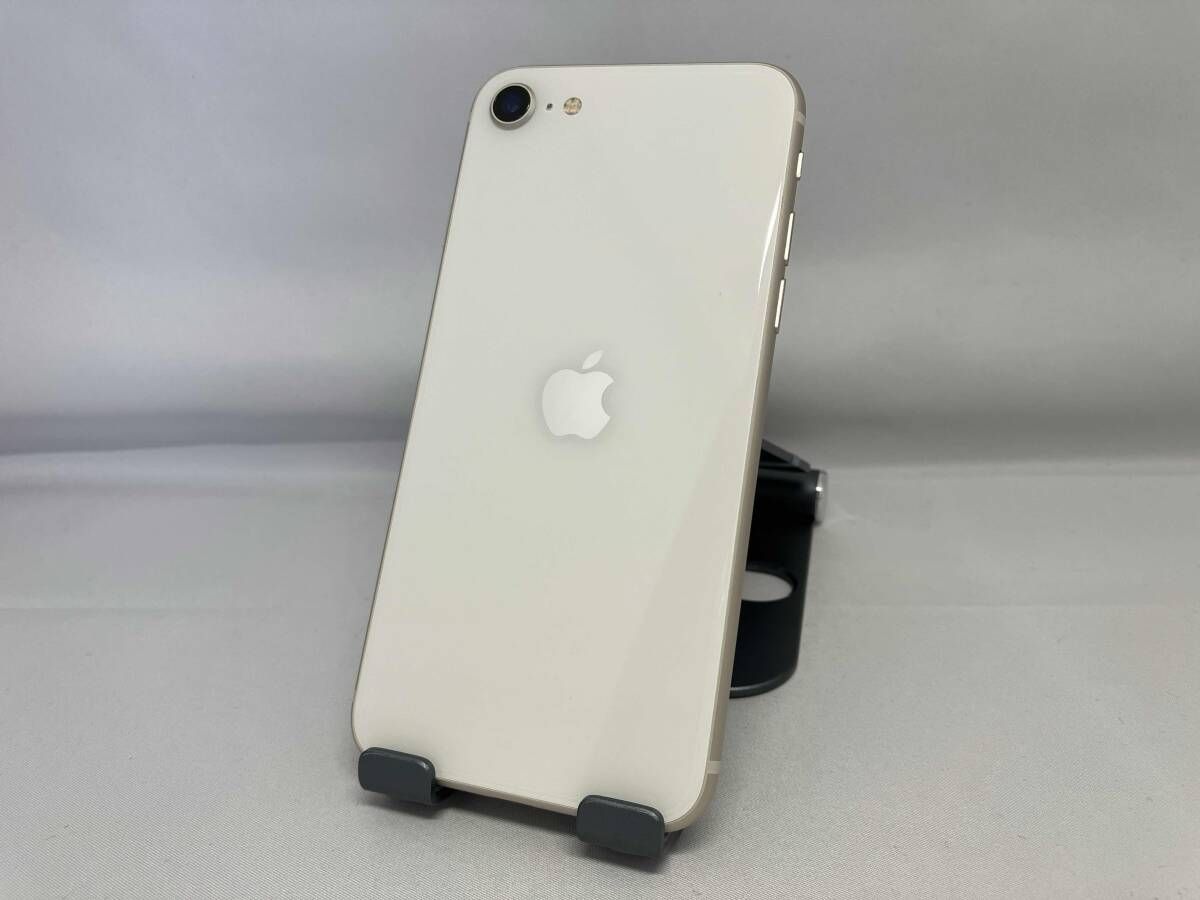 【SIMロックなし】MMYD3J/A iPhone SE(第3世代) 64GB スタｰライト UQ