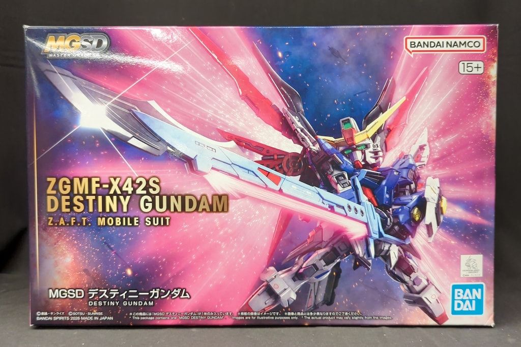 BANDAISPIRITS MGSD 機動戦士ガンダムSEED DESTINY デスティニーガンダム