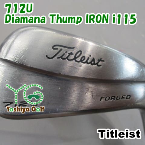 ユーティリティ タイトリスト 712U/Diamana Thump IRON i115/X/21