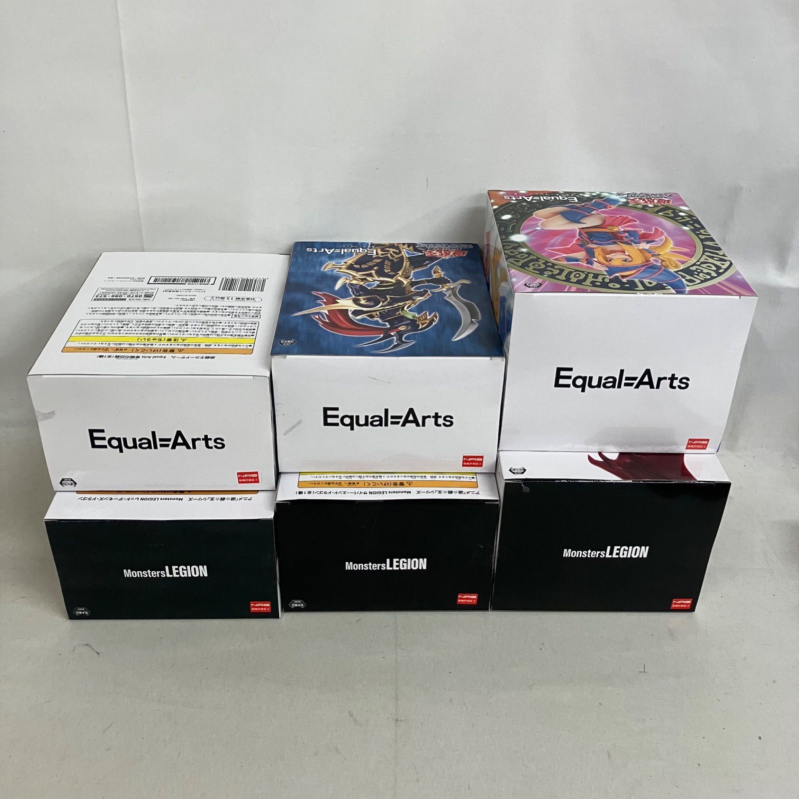 未開封 遊戯王 Equal=Arts Monsters LEGION フィギュア 6個セット