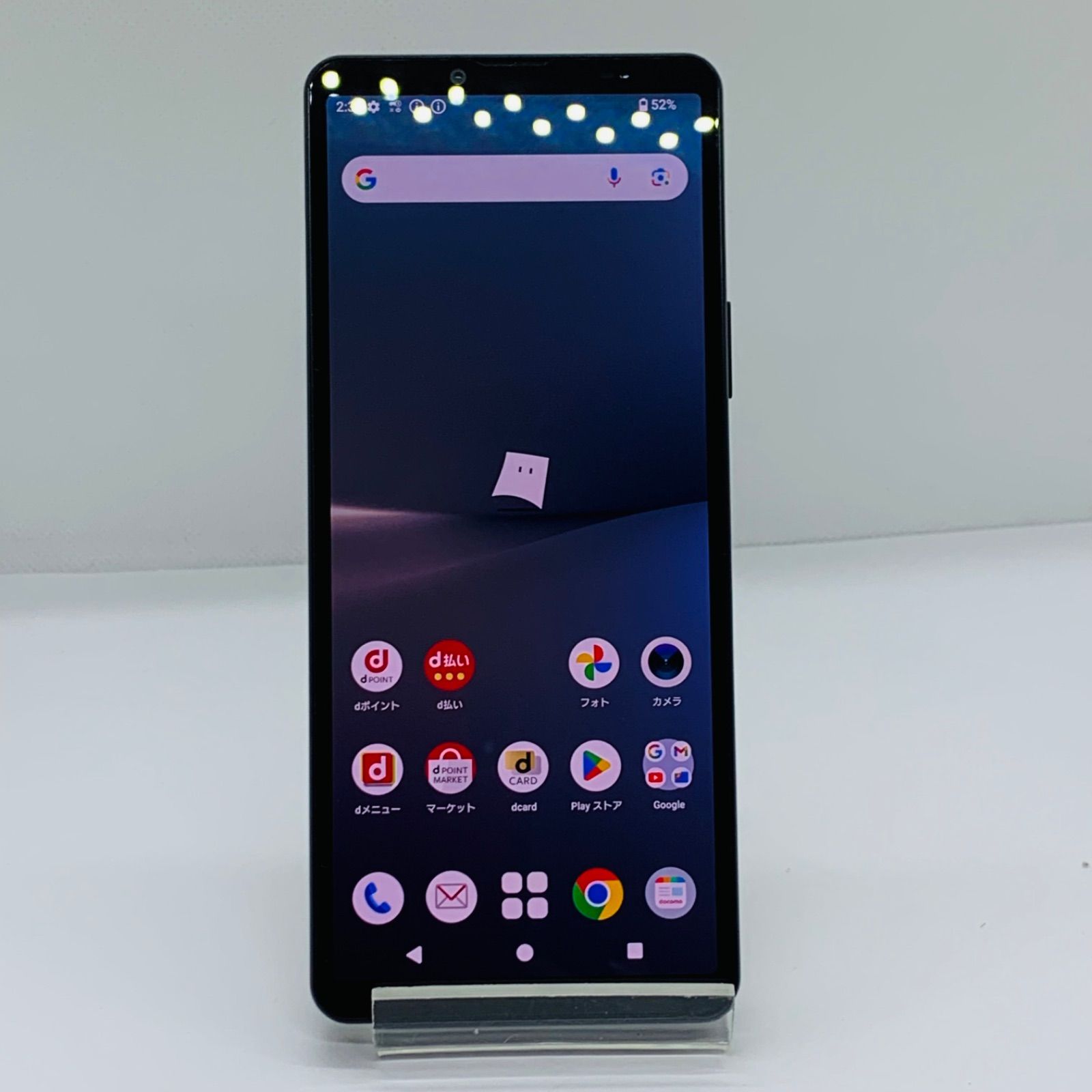 ★【訳あり品】docomo Xperia 10 V 128GB SO-52D ブラック グリーン