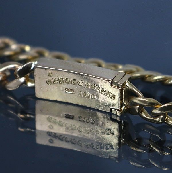 CHROME HEARTS 銀座店 クロムハーツ 22K 2CHX ミニID ブレスレット 2P