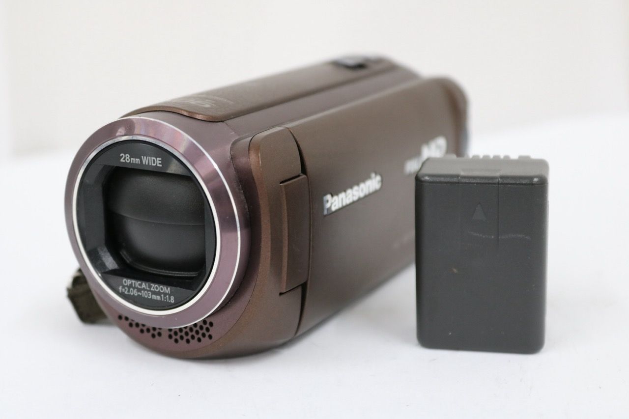 【返品保証】 パナソニック Panasonic HC-W570M ブラウン 90x デジタルビデオカメラ e10751