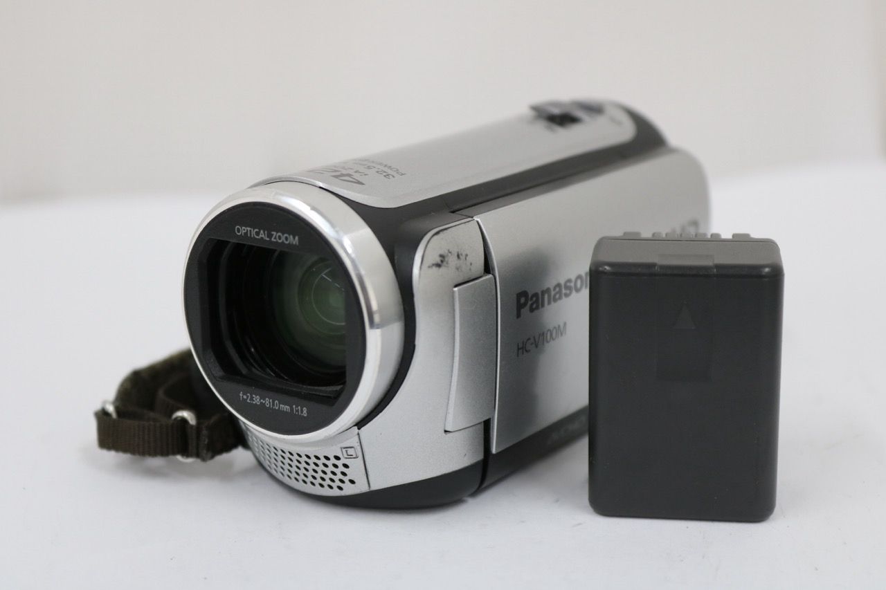 Panasonic HC-V100M ビデオカメラ 本体 返品保証】 パナソニック Panasonic HC-V100M 42x デジタルビデオ