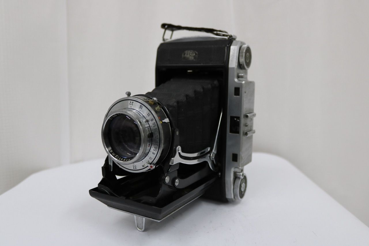 【返品保証】 ツァイスイコン Zeiss Ikon IKONTA 105mm F3.5 蛇腹カメラ e10749