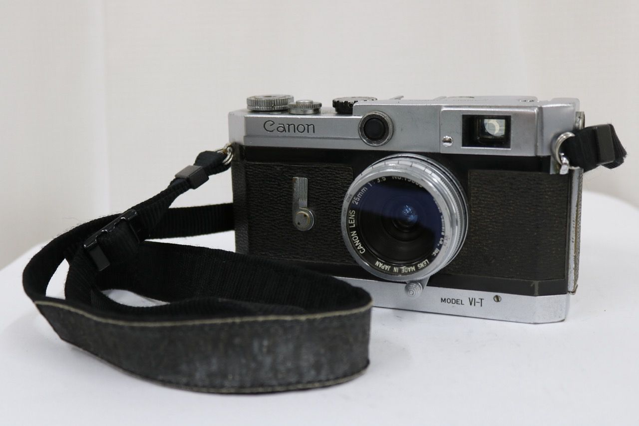 【返品保証】 キャノン Canon Model VI-T 25mm F3.5 レンジファインダー カメラ e10774