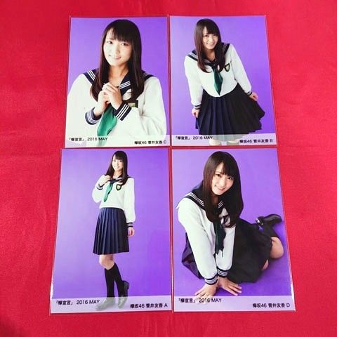 欅坂46 菅井友香 コンプ 2016 MAY 「欅宣言」 生写真 - メルカリ