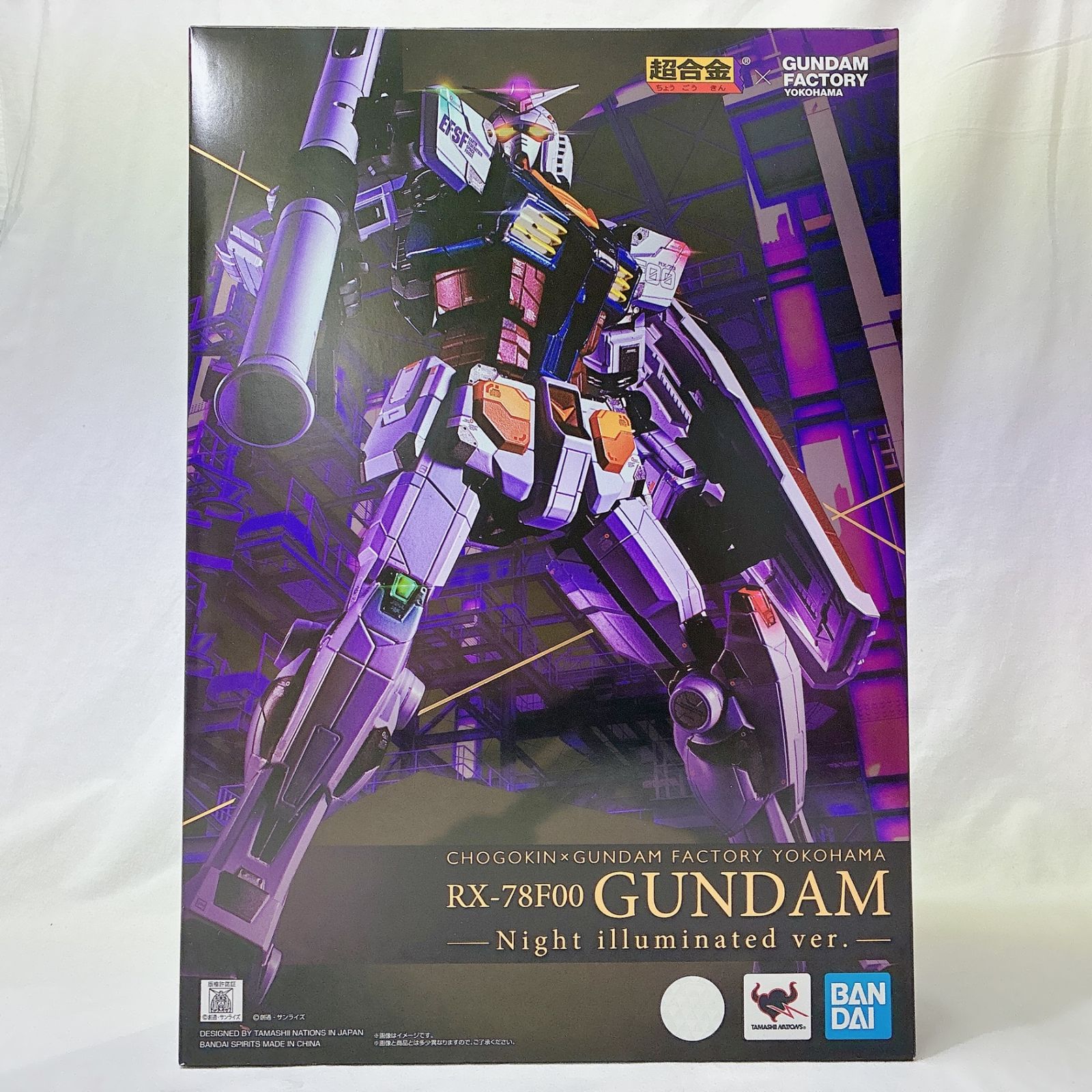 超合金×GUNDAM FACTORY YOKOHAMA RX-78F00 GUNDAM -Night illuminated