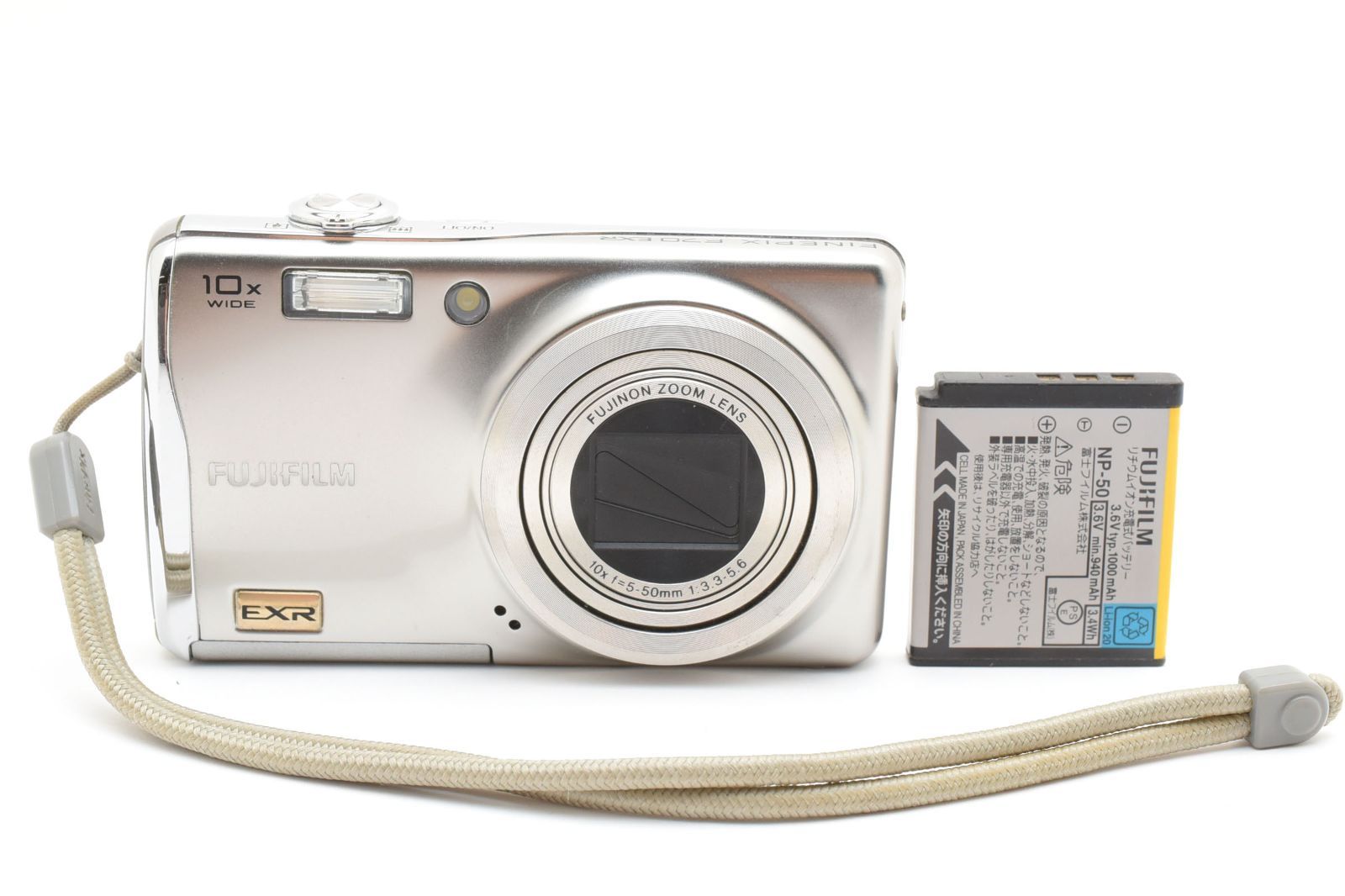 ★美品★FUJIFILM 富士フイルム FINEPIX F70 EXR シルバー★ W0488＃4918