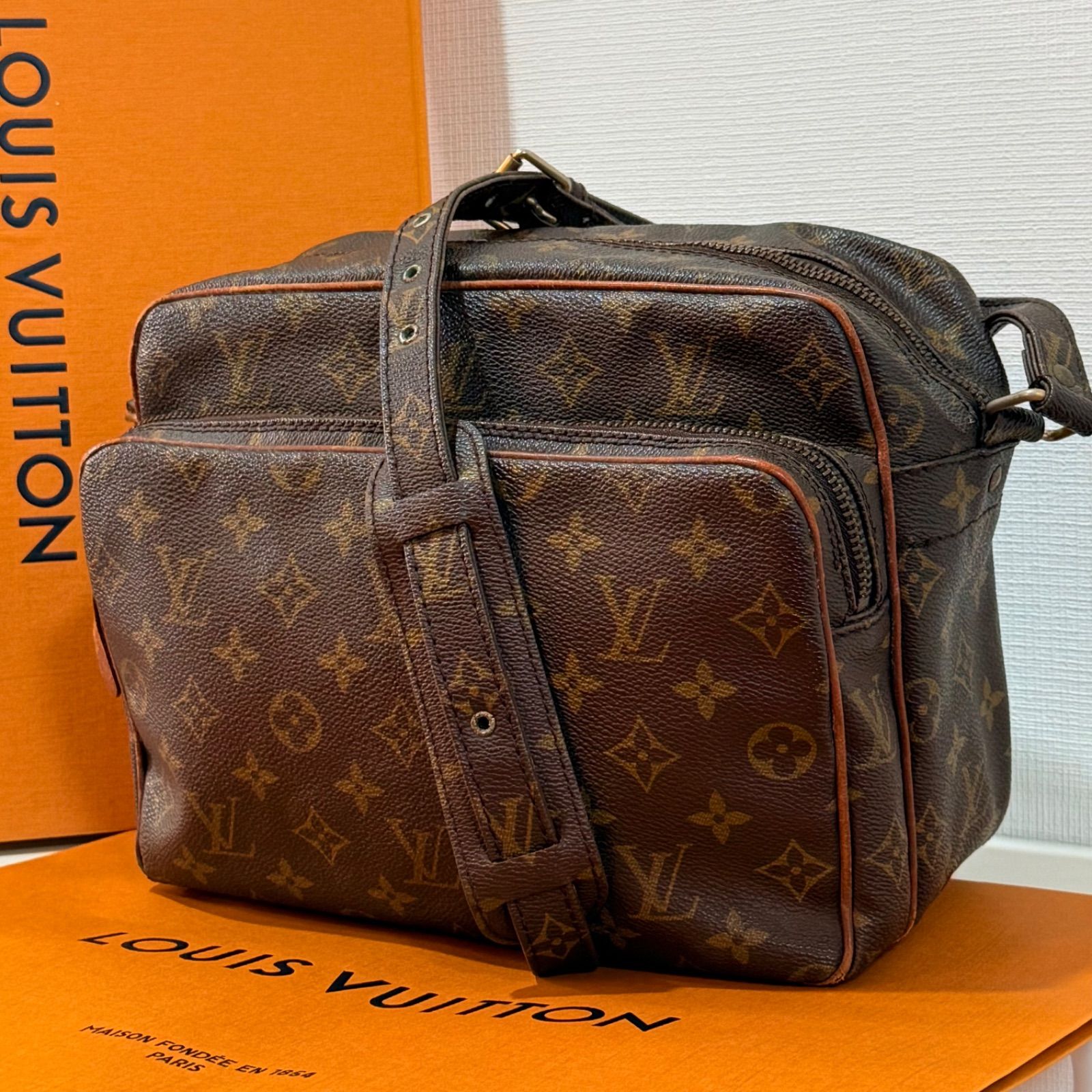 LOUIS VUITTON ルイヴィトン ナイル モノグラム ショルダー 美品 