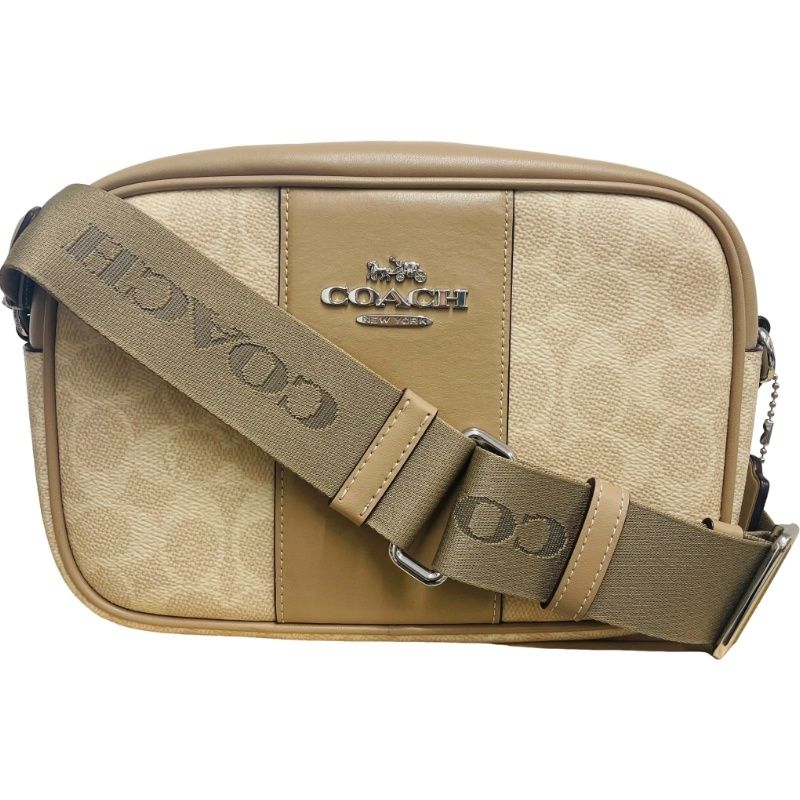 COACH コーチ ジェイミー カメラ バッグ CZ185 ブラウン×ベージュ