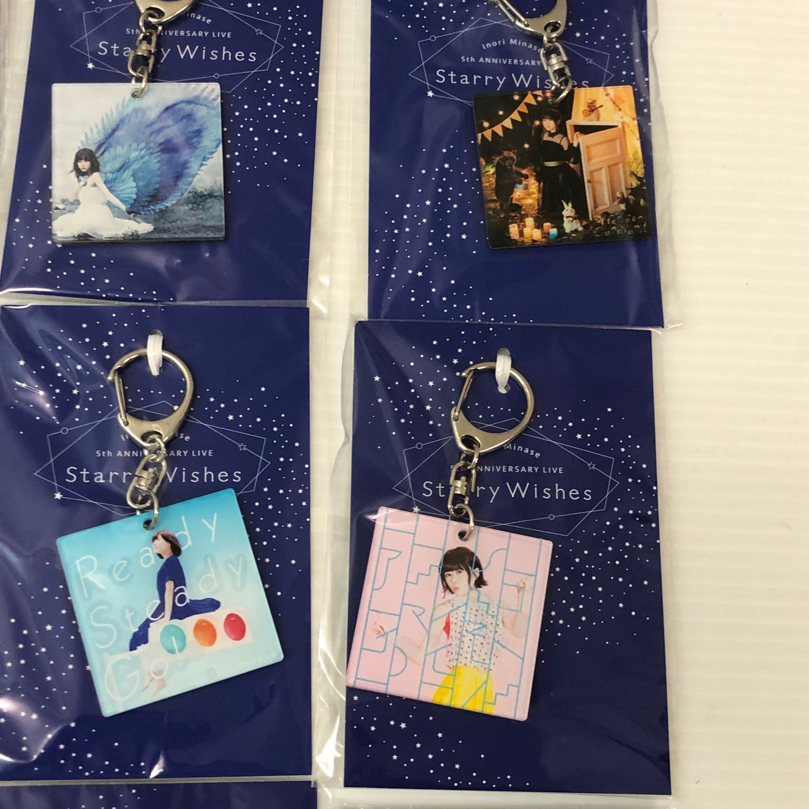 □水瀬いのり 5th ANNIVERSARY LIVE Starry Wishes アクリルキーリング 