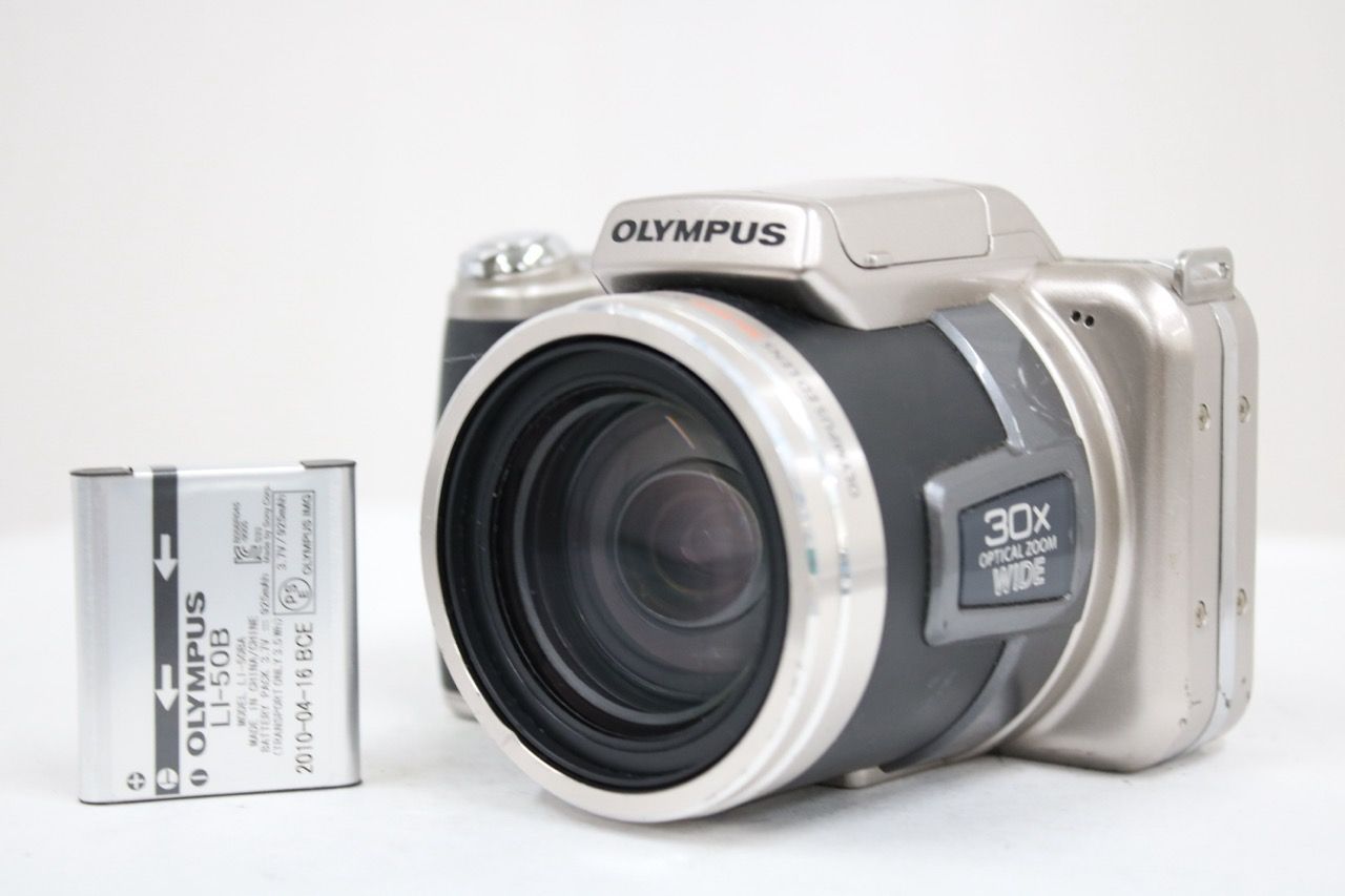 【返品保証】 オリンパス Olympus SP-800UZ 30x バッテリー付き コンパクトデジタルカメラ e10822