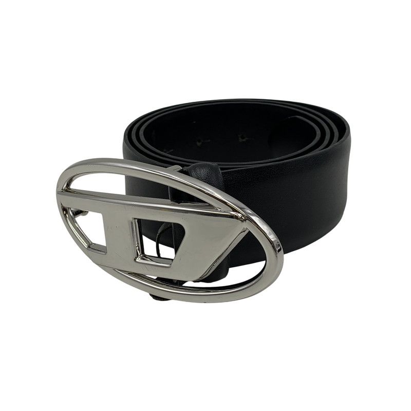 【中古品】 DIESEL X10133 COW LEATHER BELT カウ レザー ベルト 小物 【205-260506-cs-07-izu】