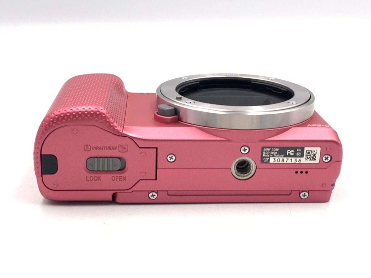 中古】 【良品】 ソニー α5000 ボディ ピンク [ILCE-5000] - メルカリ