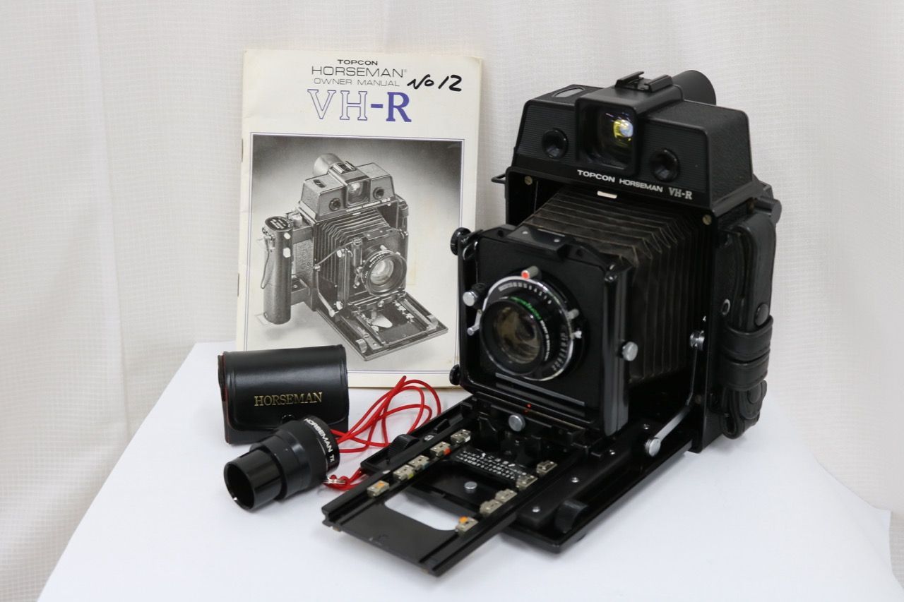 【返品保証】 トプコン Topcon Horseman VH-R +Professional Topcor 105mm F3.5 大判カメラ e10853