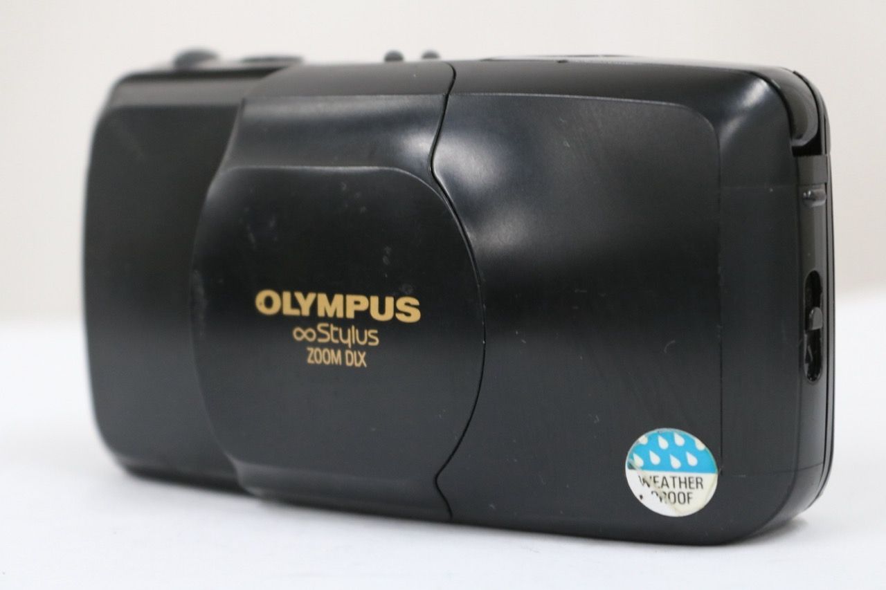 【返品保証】 オリンパス Olympus Stylus ZOOM DLX ブラック 35-70mm コンパクトカメラ e10863
