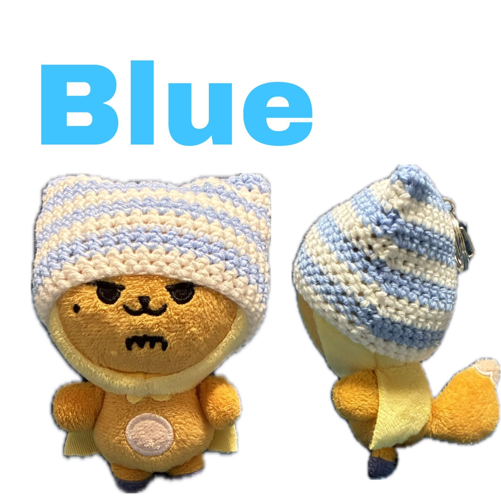 TXT プルバトゥ ファンチュン ボーダー 猫耳帽子 ぬい服 ハンドメイド