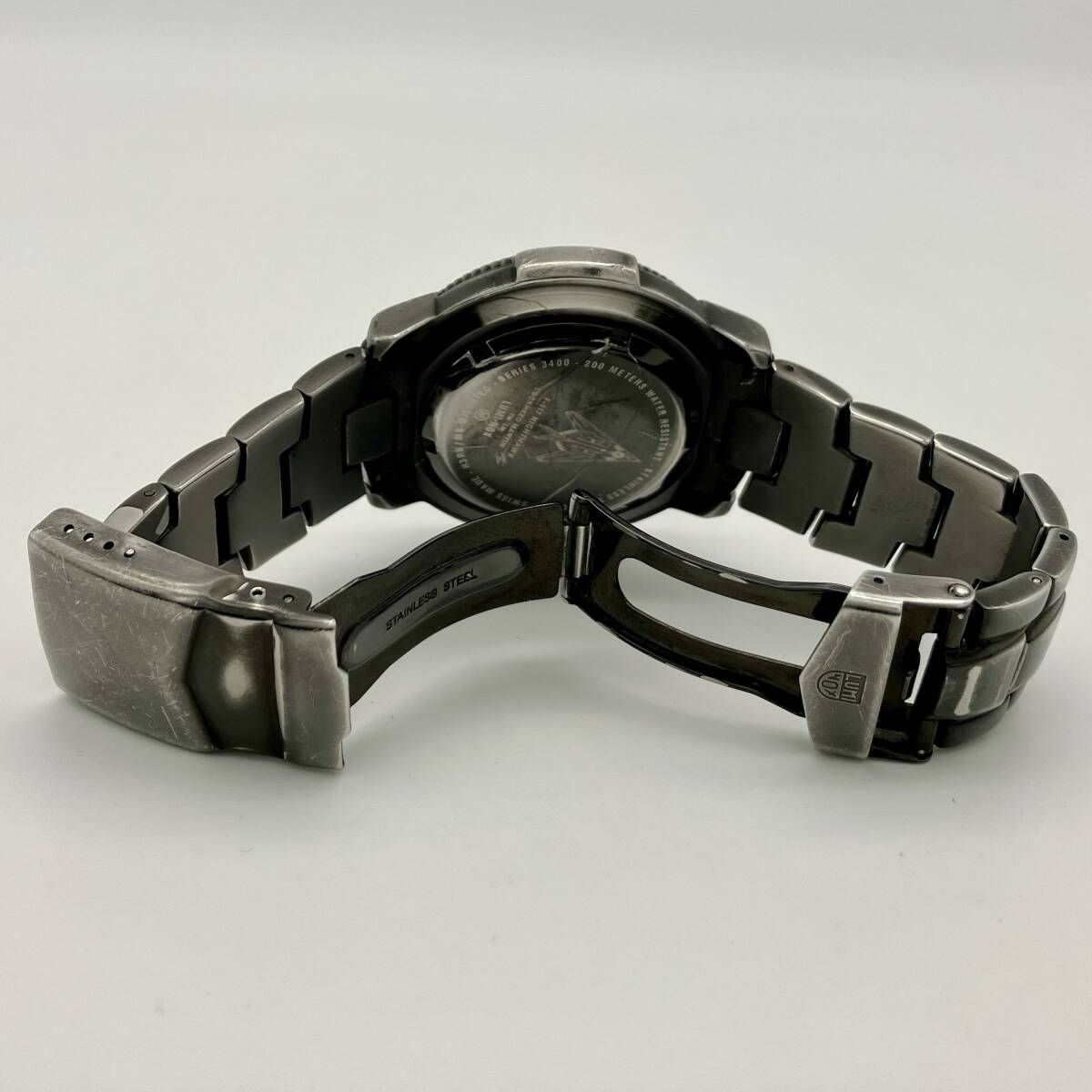 本体のみ】 LUMINOX ルミノックス クォーツ腕時計 3400-200 F-117 