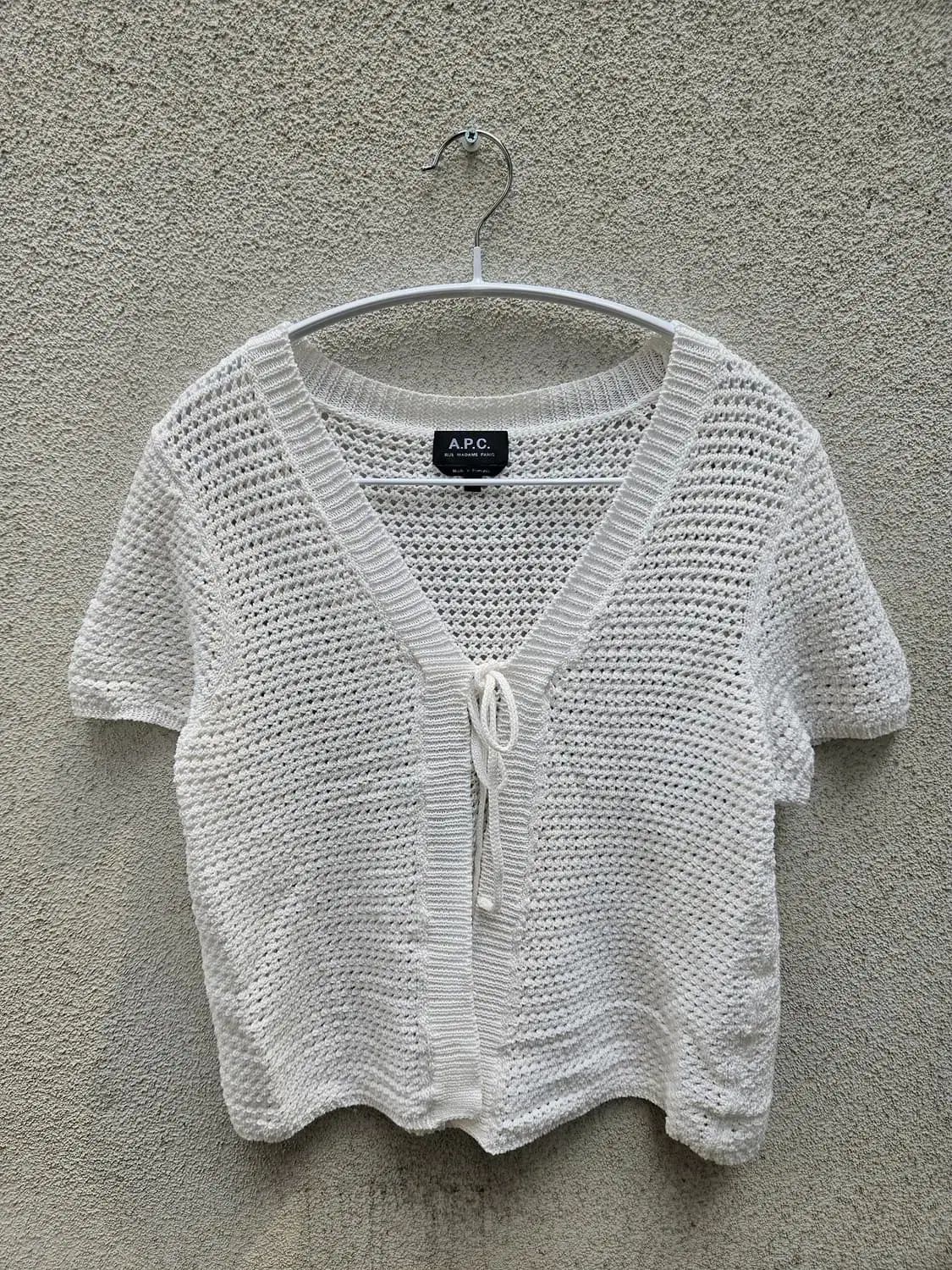 A.P.C. アーペーセー ニット 半袖 カーディガン