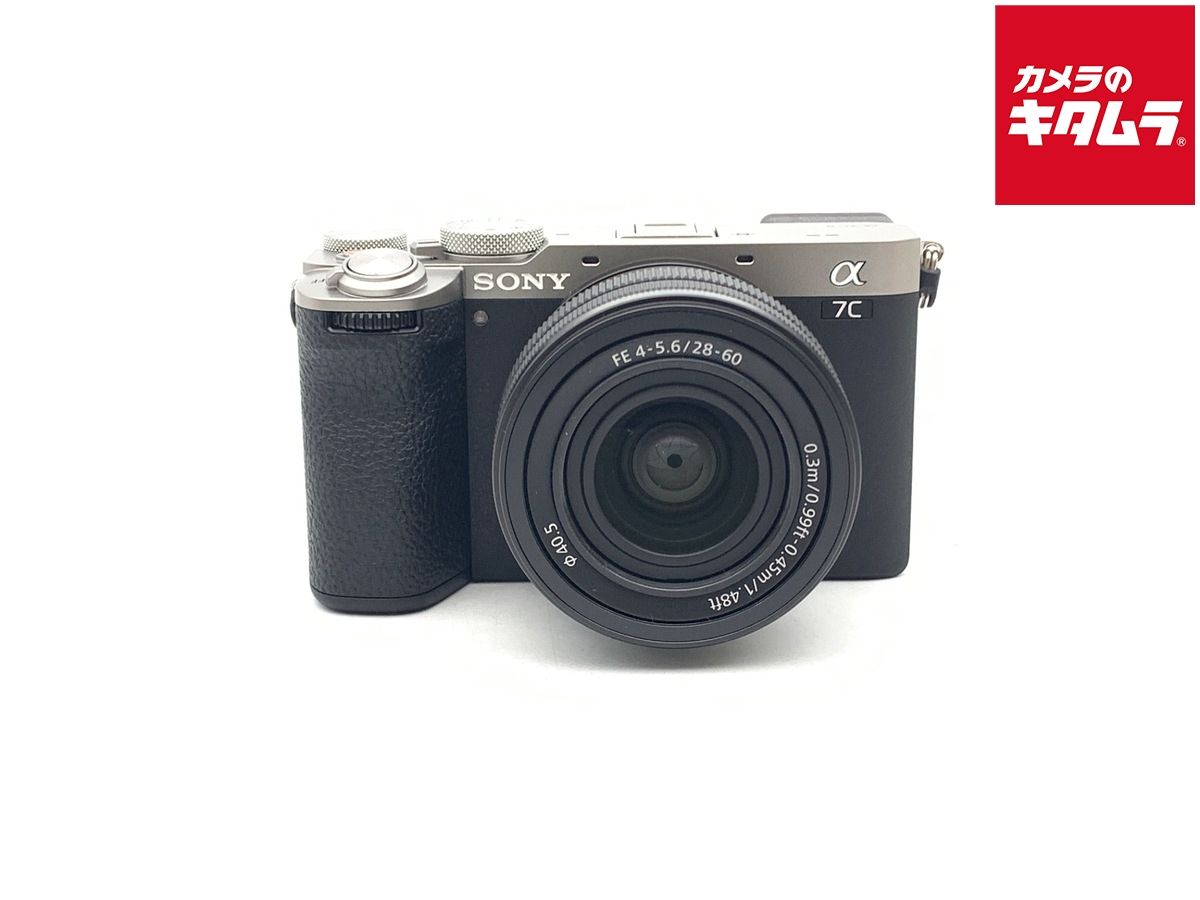 【中古】 【良品】 ソニー α7C II ズームレンズキット シルバー [ILCE-7CM2L S]