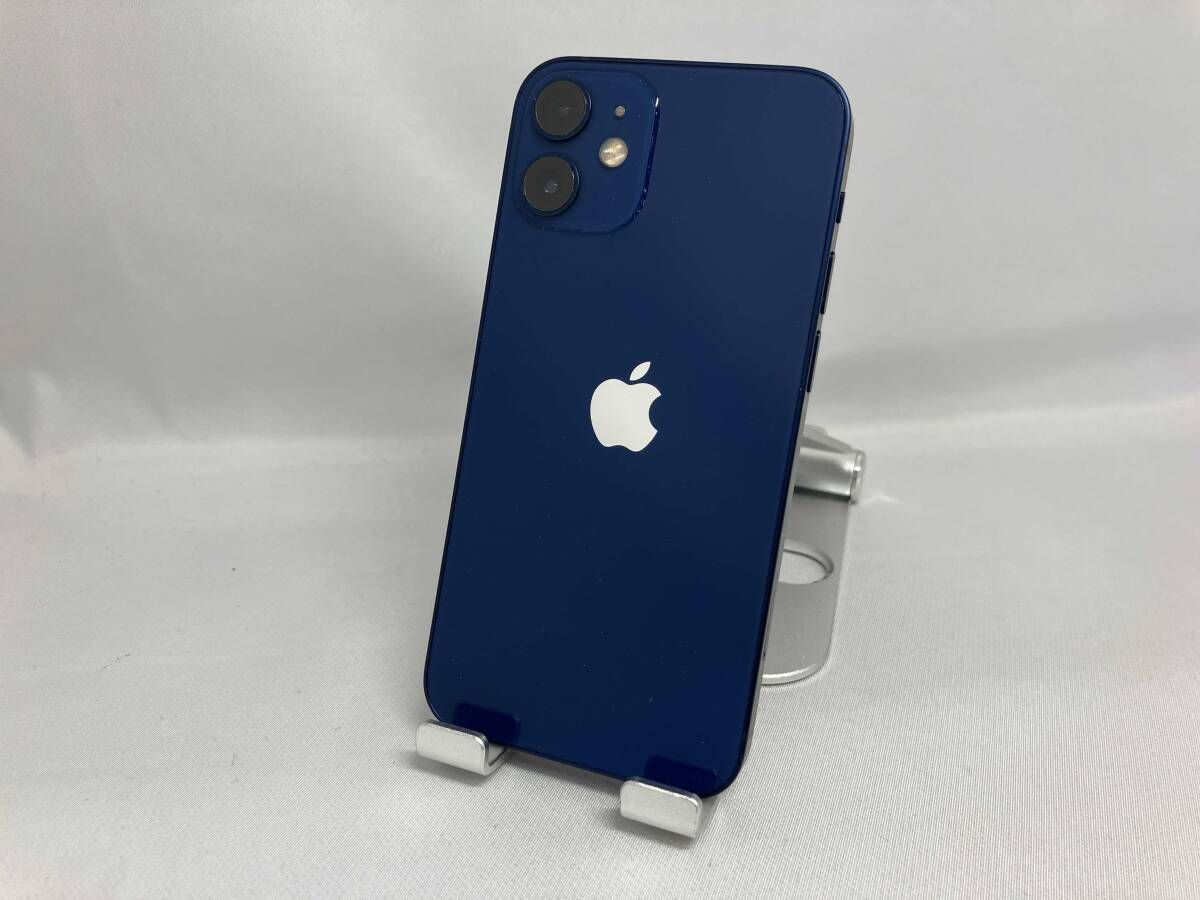 docomo 【SIMロックなし】MGDP3J/A iPhone 12 Mini 128GB ブルｰ docomo