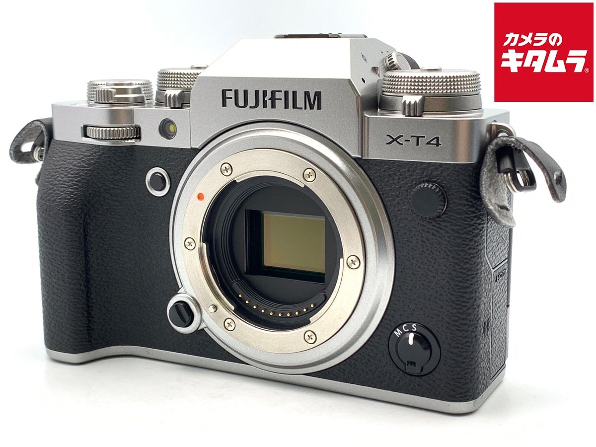 【中古】 【良品】 フジフイルム X-T4 ボディ シルバー