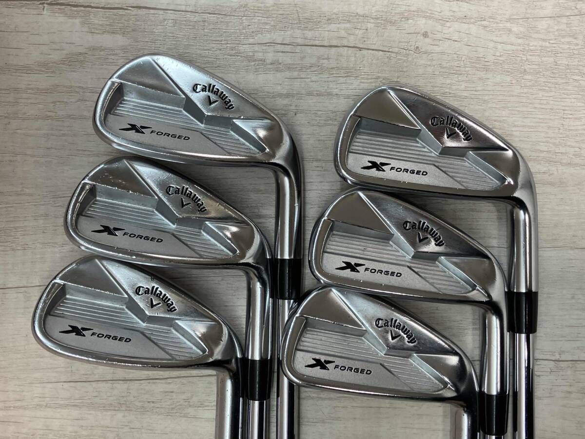Callaway X FORGED 2018 6本セット アイアンセット キャロウェイ FLEX S200 5-9.P 男性右利き用 ゴルフクラブ 川崎港町店