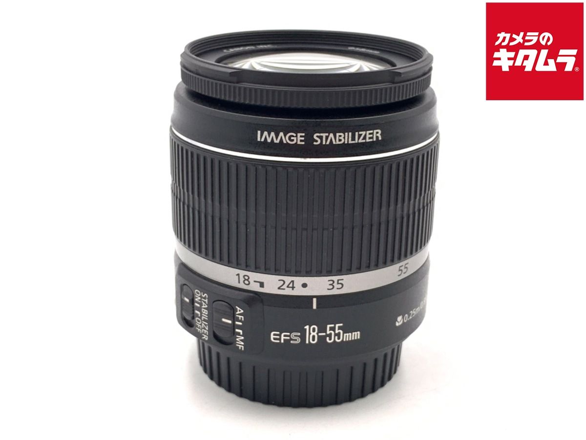 【中古】 【良品】 キヤノン EF-S18-55mm F3.5-5.6 IS