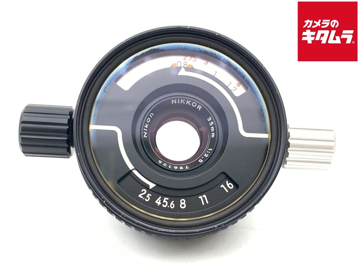 【中古】 【良品】 ニコン（Nikon）Wニッコール 35/2.5 黒 (ニコノス水陸両用)