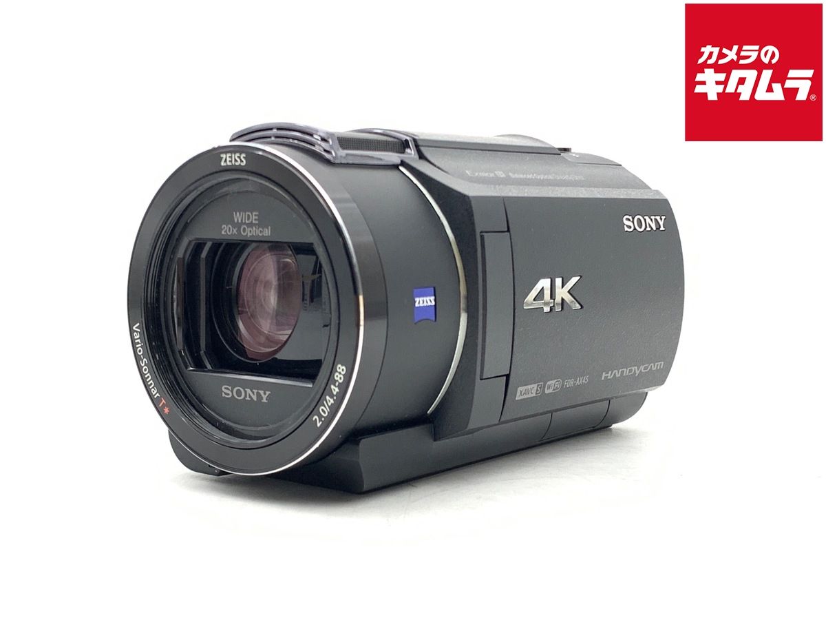【中古】 【並品】 ソニー デジタル4Kビデオカメラレコーダー FDR-AX45 B ブラック