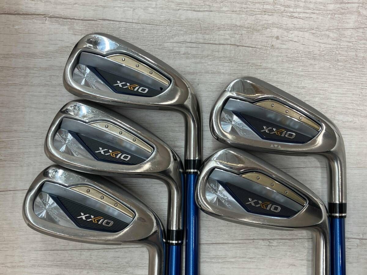 DUNLOP XXIO 13 ネイビー 5本セット アイアンセット ダンロップ FLEX S 6-9.P 男性右利き用 ゴルフクラブ 川崎港町店