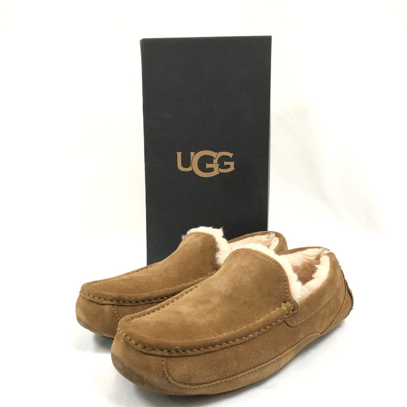 【中古品】 UGG アグ 1101110-CHE-08 モカシン スリッポン 靴 【162-260506-st-01-otoh】