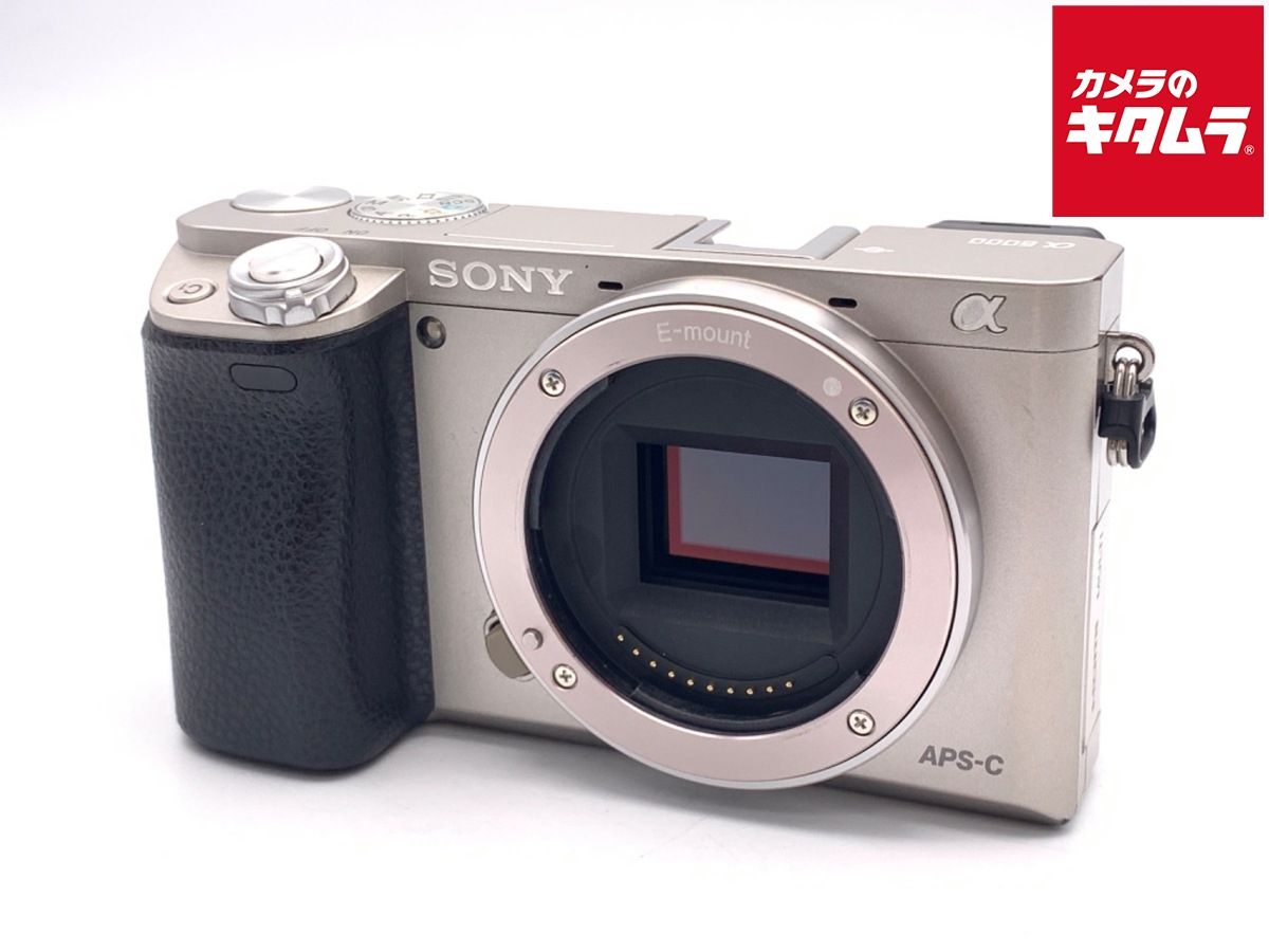 【中古】 【並品】 ソニー α6000 ボディ シルバー [ILCE-6000 S]