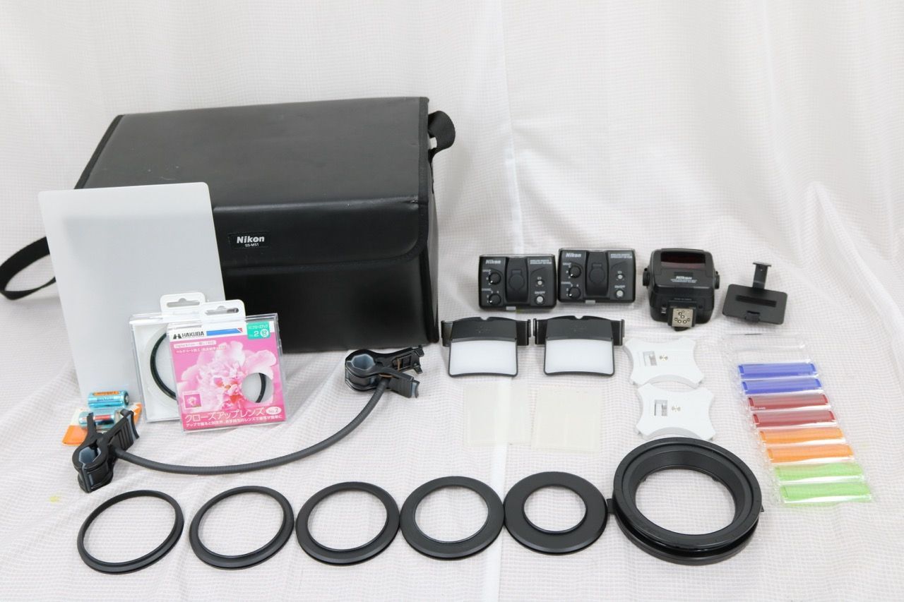 【美品 返品保証】 ニコン Nikon SU-800 + SB-R200 ×2個 ワイヤレススピードライトコマンダー e10891