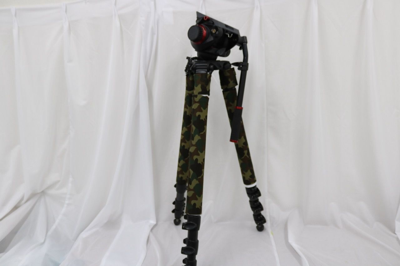 【返品保証】 マンフロット Manfrotto 536 MPRO + 504HD 三脚雲台セット e10901