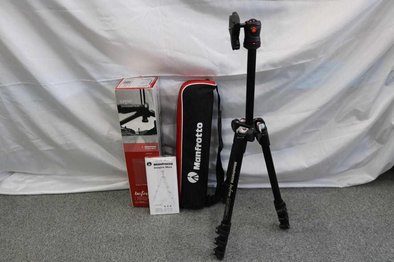【返品保証】 【元箱付き】 マンフロット Manfrotto befree MKBKRA4-BH e10880