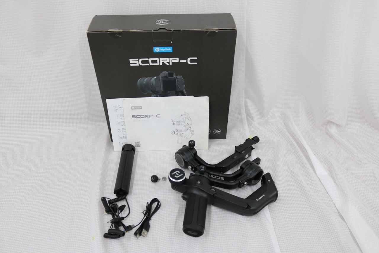 【美品 返品保証】 【元箱付き】 FeiyuTech Scorp-C スタビライザー ジンバル e10894