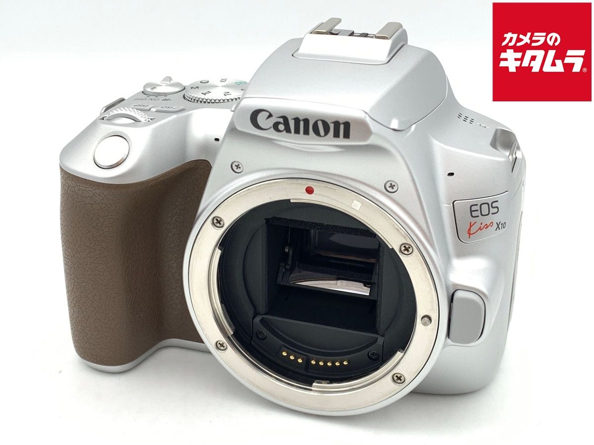 中古】 【美品】 キヤノン EOS Kiss X10 ボディ シルバー - メルカリ