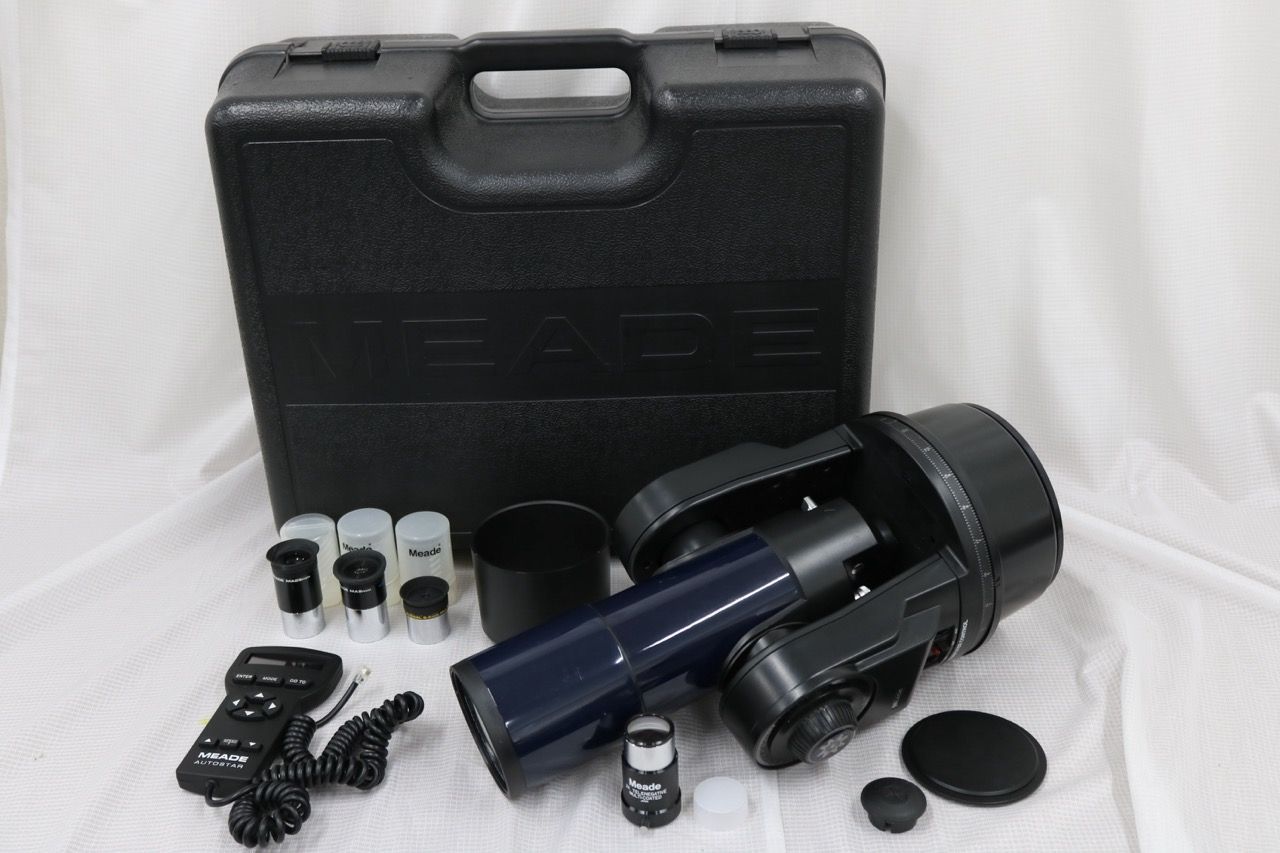 【返品保証】 MEADE ETX-70 Telescope D=70mm F=350mm F5.0 + Autostar など付属品多数 天体望遠鏡 e10896