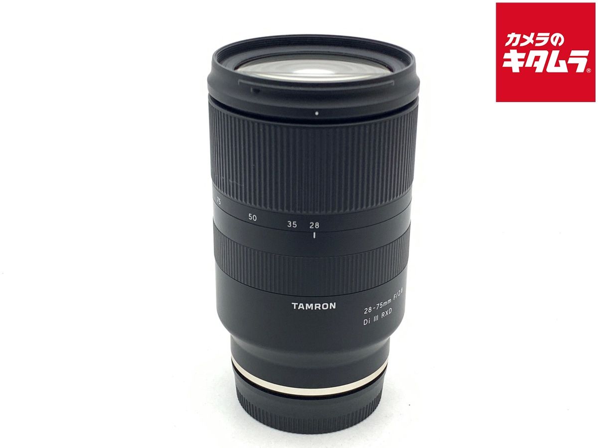 【中古】 【良品】 タムロン 28-75mm F2.8 Di III RXD ソニーEマウント用(Model A036)