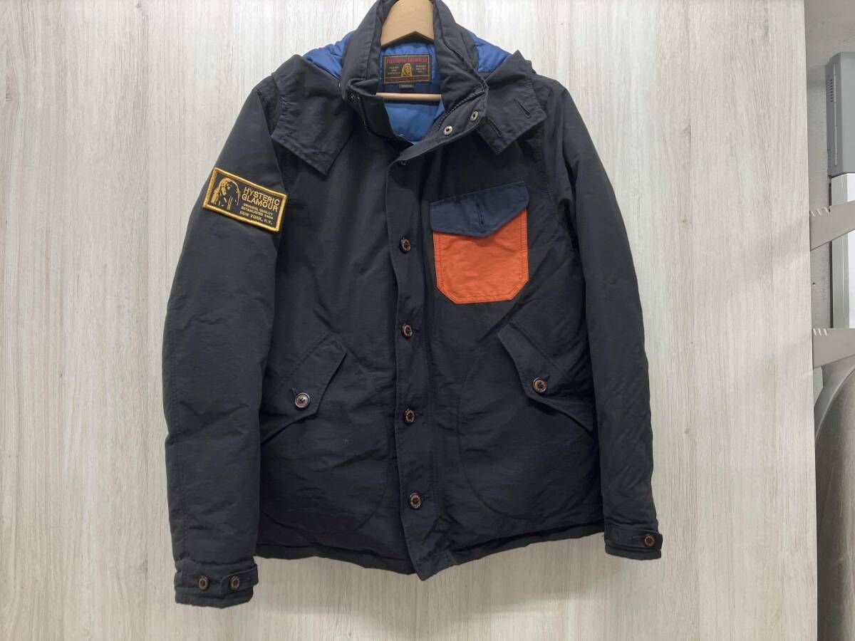 HYSTERIC GLAMOUR ヒステリックグラマー ダウンジャケット 0234AB04 表記サイズM ブラック 12,169円